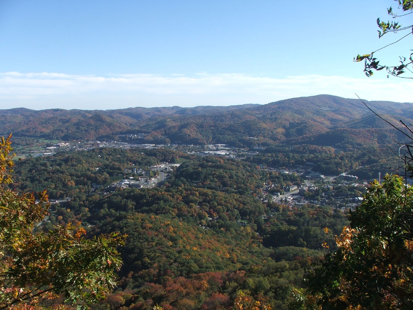 Aerial view of Boone, NC in Roby Services HVAC service area