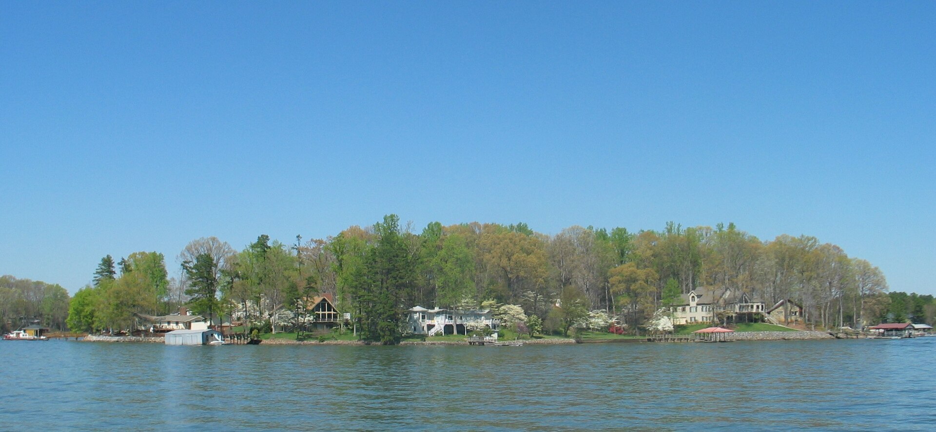 Lake Norman waterfront in Roby Services HVAC and Electrical service area